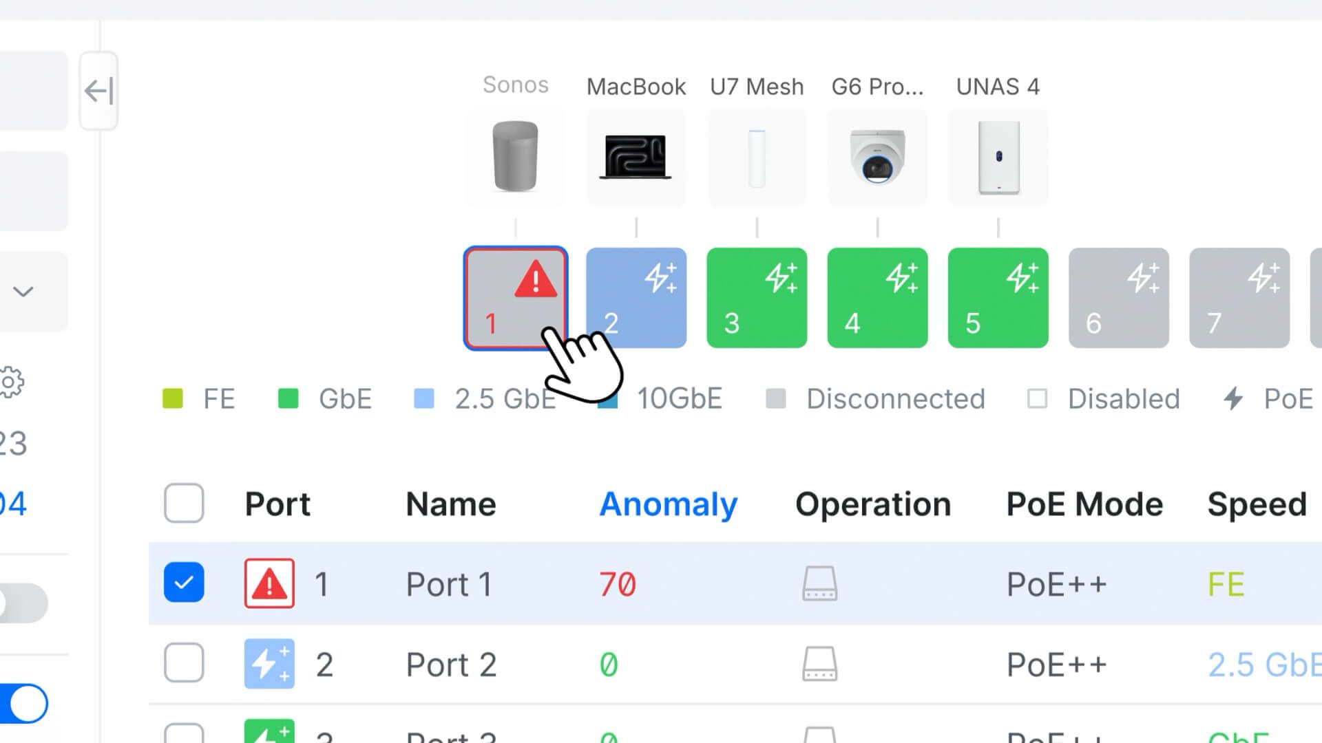 UniFi Network 10.2 STP Edge mode BPDU Guard