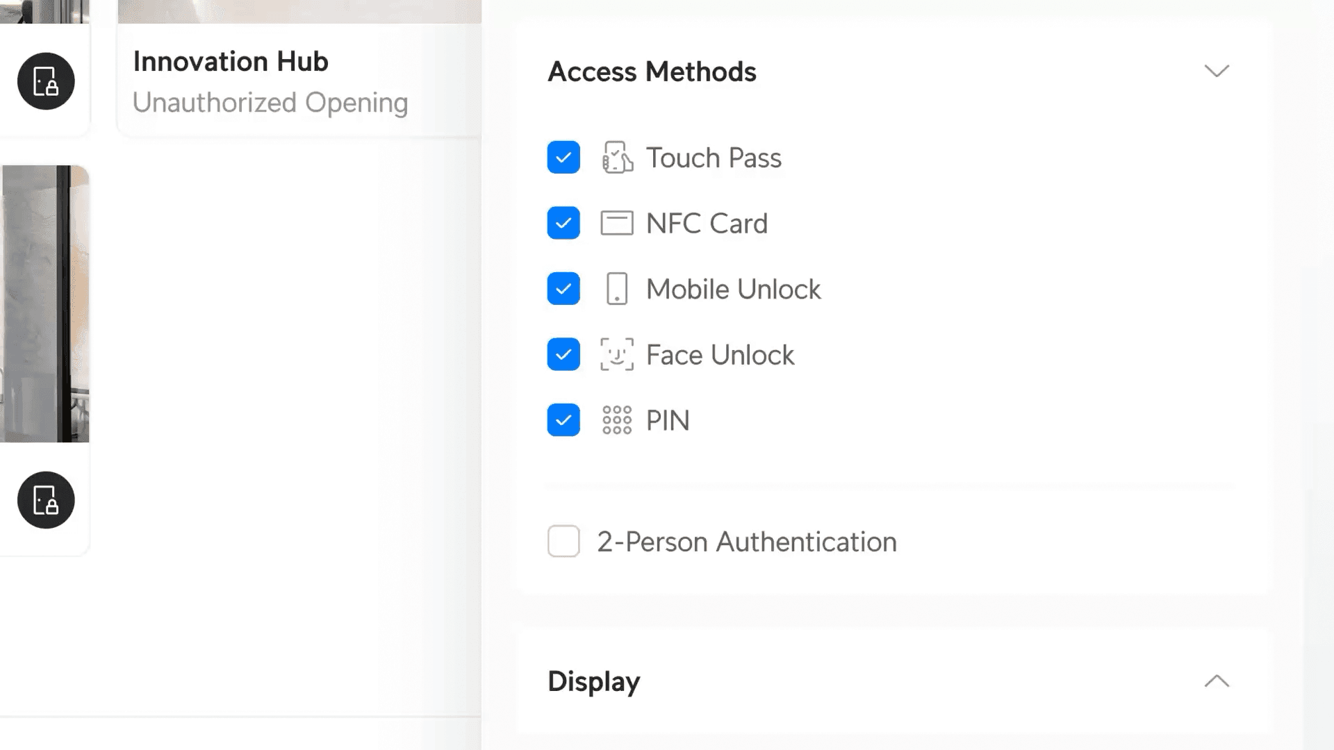 UniFi Protect case study share link feature